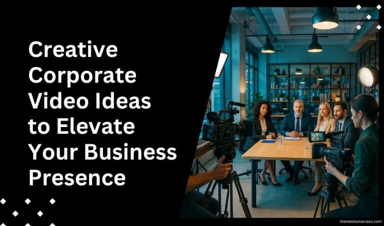 Creative Corporate Video Ideas to Elevate Your Business Presence
